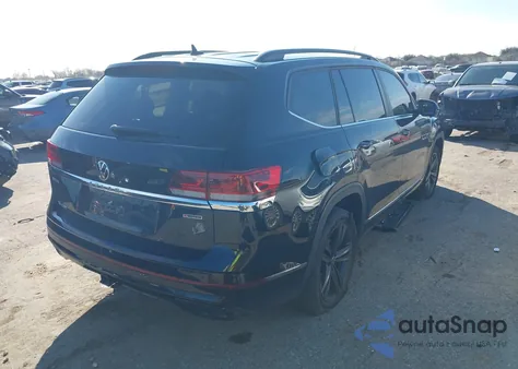 2021 Volkswagen Atlas 3.6L V6 Se W/Technology R-Line from USA, damaged, VIN 1V2RR2CA1MC575613